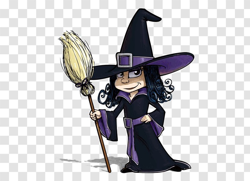 Witchcraft Stock Photography Royalty-free Illustration - Royaltyfree - A Witch With Magic Broom On Hand Transparent PNG