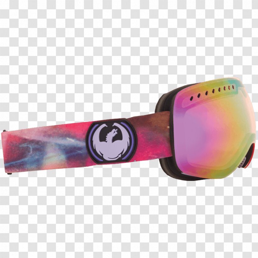 Snow Goggles Glasses Gafas De Esquí Dragon - Red Transparent PNG
