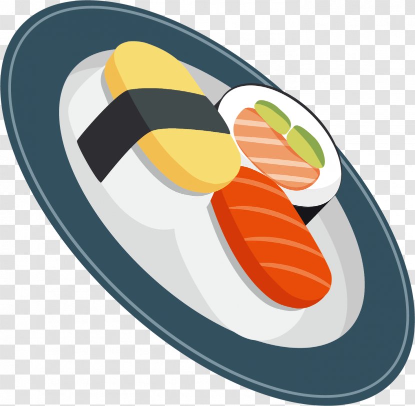 Sushi Sashimi Japanese Cuisine Food Onigiri - Accuarella Icon Transparent PNG