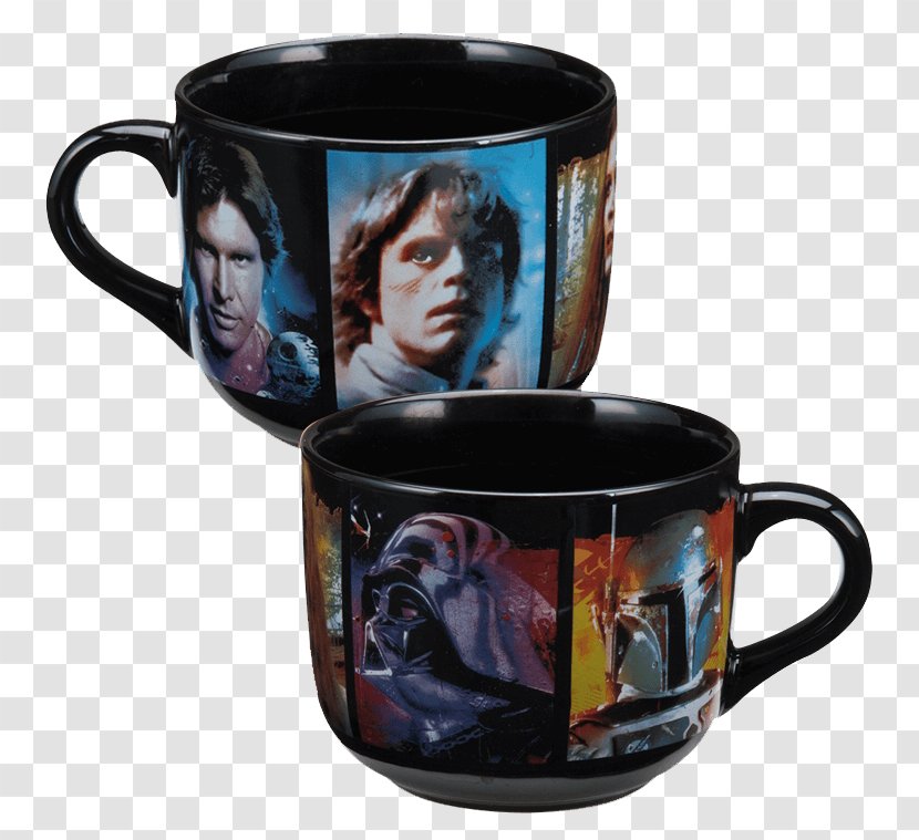 Coffee Cup Mug Sticker Anakin Skywalker Ceramic - Film Transparent PNG