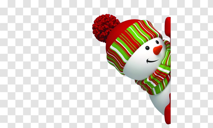 Snowman Christmas Wallpaper - Ornament Transparent PNG