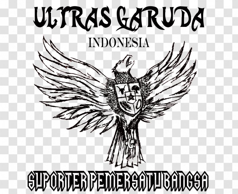 Logo Ultras Hooliganism A.C.A.B. Chuligan - Monochrome - Persija Transparent PNG