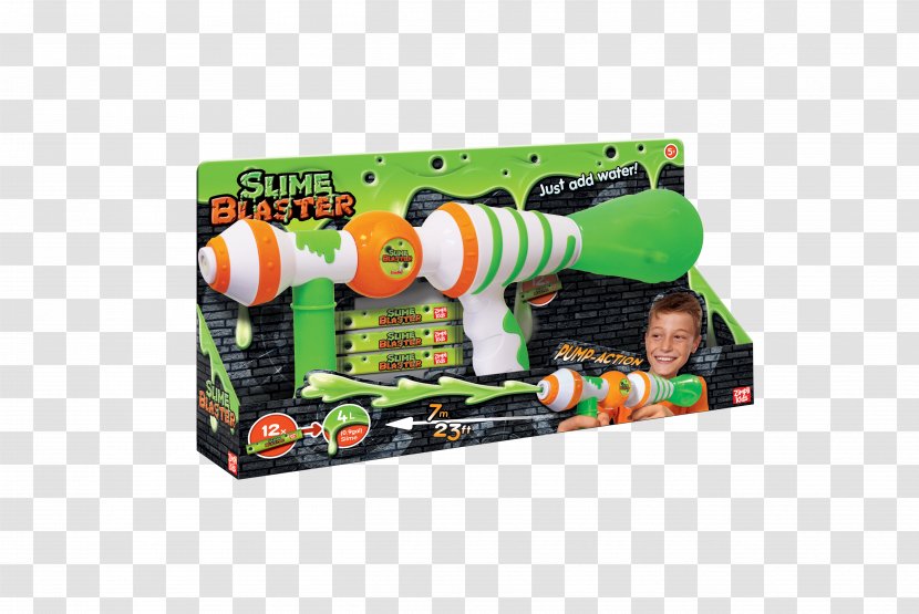 Amazon.com Water Gun Blaster Toy Fight - Slime Transparent PNG