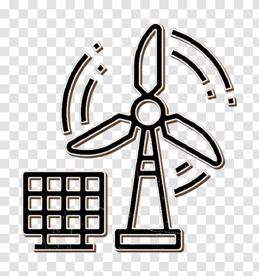 Green Energy Icon Wind Icon Ecology Icon Transparent PNG