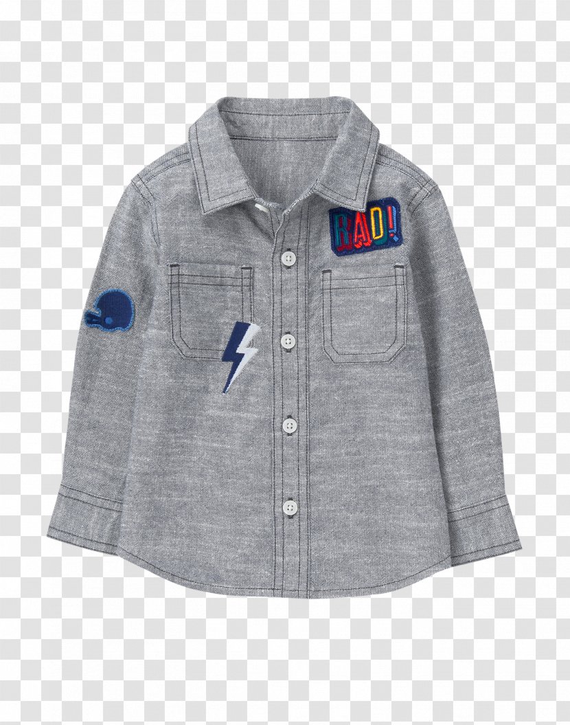 Blouse Plaid Button Jacket Sleeve Transparent PNG