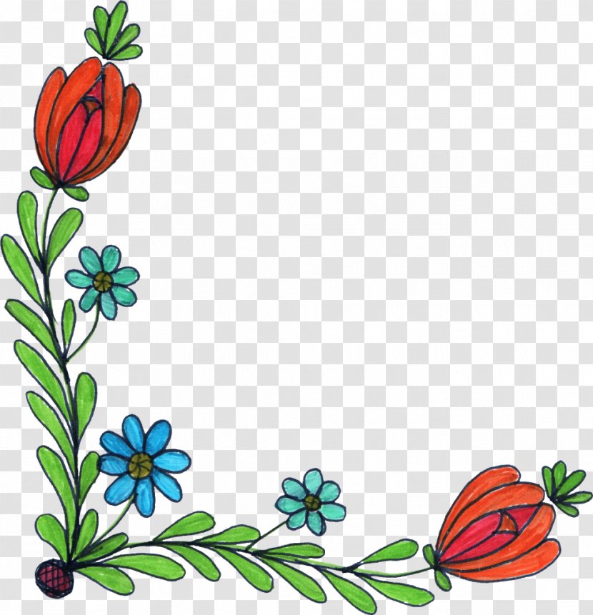 Flower Floral Design Art Clip - Drawing Transparent PNG