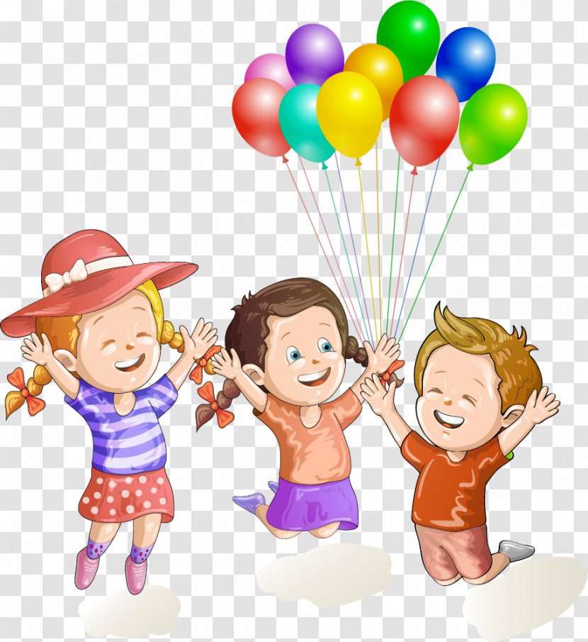 Child Illustration - Baby Toys - Vector Painted Children Happy Transparent PNG