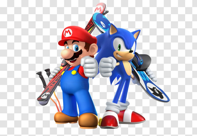 Mario & Sonic At The Olympic Games Sochi 2014 Winter Olympics Hedgehog - Toy - Mandala/ Transparent PNG