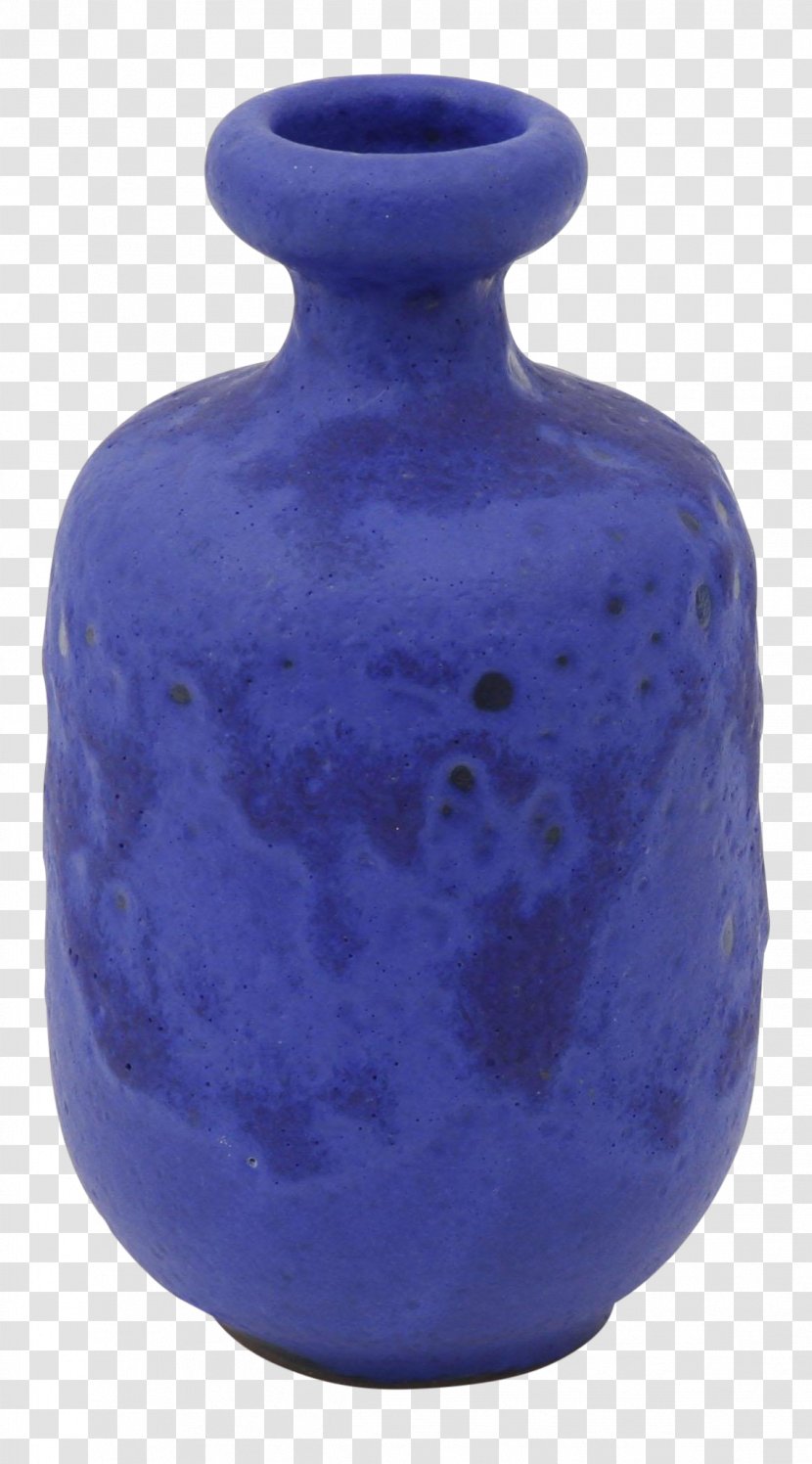 Vase Ceramic Pottery Cobalt Blue Transparent PNG