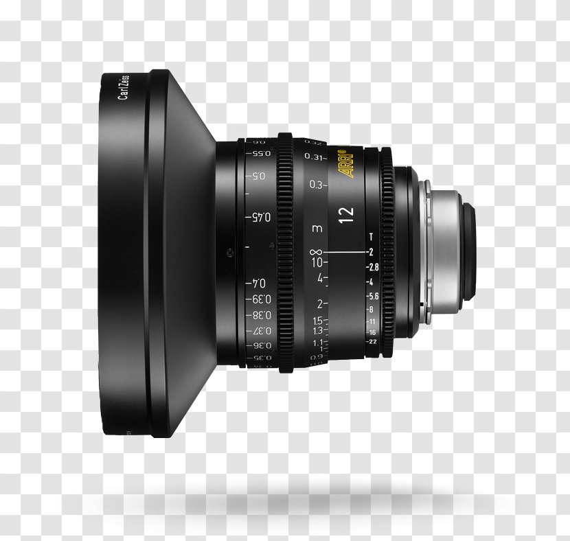 Digital SLR Camera Lens Arri PL Prime - Carl Zeiss Ag Transparent PNG
