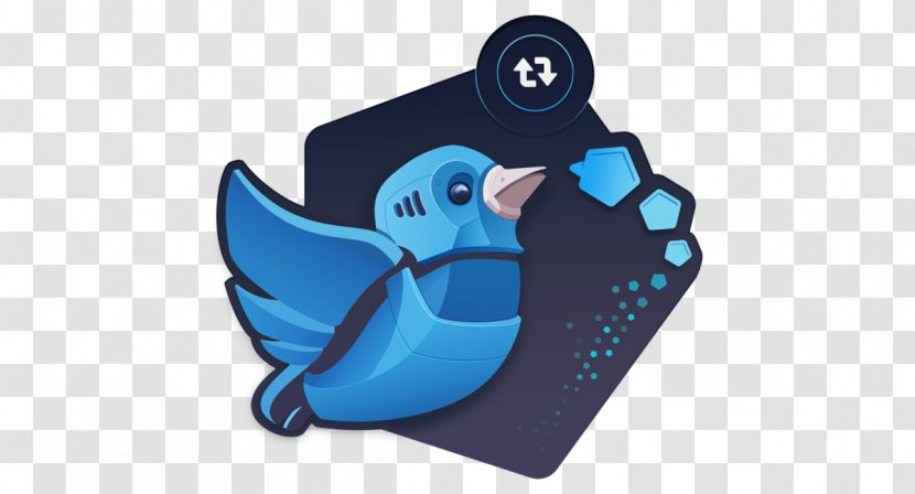 Twitter Bot Internet Host Client Clip Art - Flightless Bird Transparent PNG