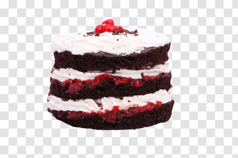Black Forest Gateau Flourless Chocolate Cake Red Velvet Torte Transparent PNG