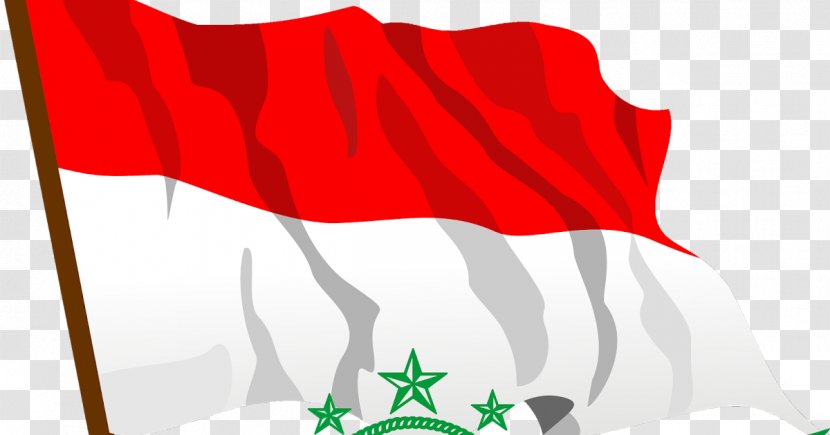 Flag Of Indonesia Indonesian Clip Art - Red Transparent PNG
