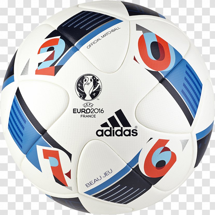 UEFA Euro 2016 Final Football Adidas Beau Jeu - Ball Transparent PNG