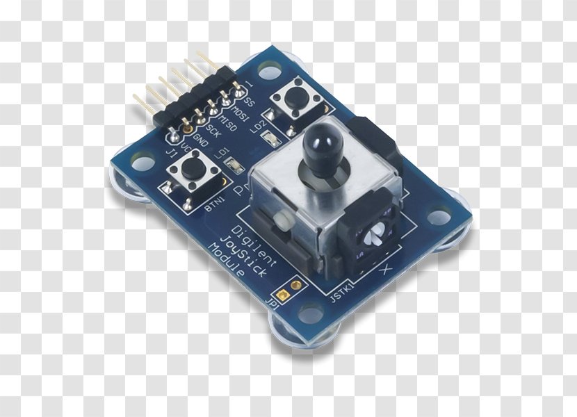 Microcontroller Joystick Electronics Input Devices Electronic Component - Computer Hardware - Time Axis Transparent PNG