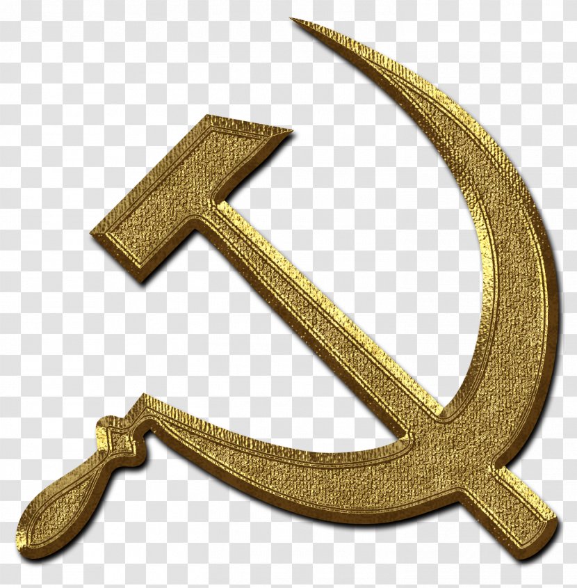 Hammer And Sickle Russian Revolution Communist Symbolism - Raised Fist Transparent PNG