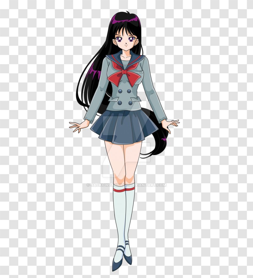 Sailor Mars Moon Venus Jupiter Mercury - Silhouette Transparent PNG