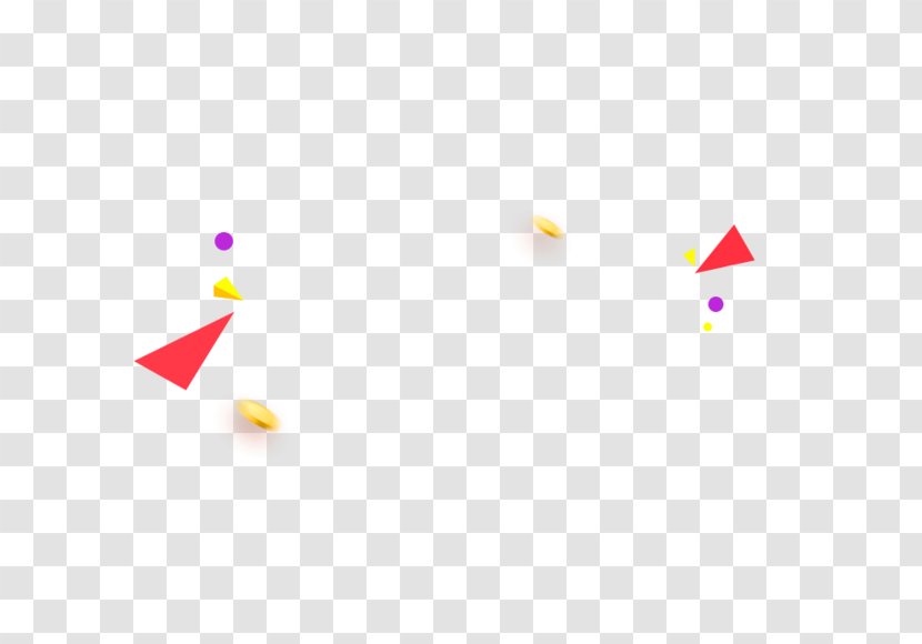Triangle Yellow Pattern - Point - Every Now And Then Gold Dot Transparent PNG