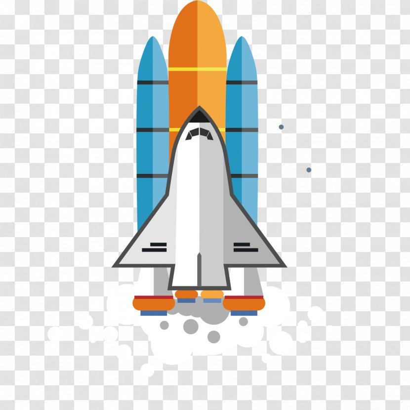 Rocket Launch Adobe Illustrator - Flightless Bird - Space Flight Concept Transparent PNG