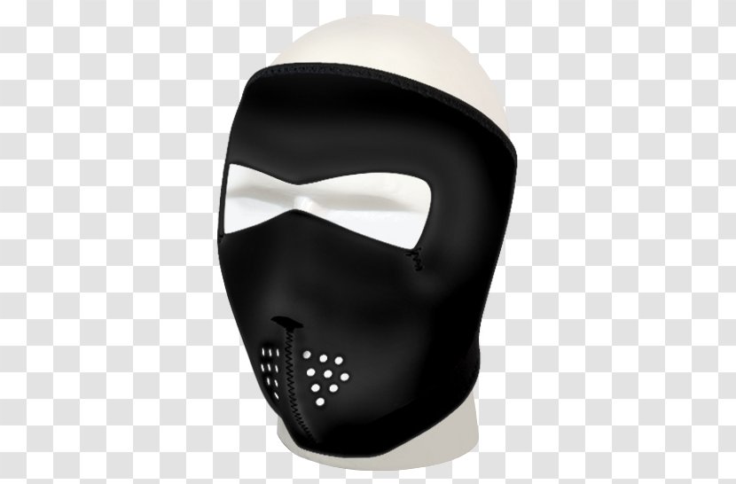 Full Face Diving Mask Neoprene Material - Hook And Loop Fastener Transparent PNG