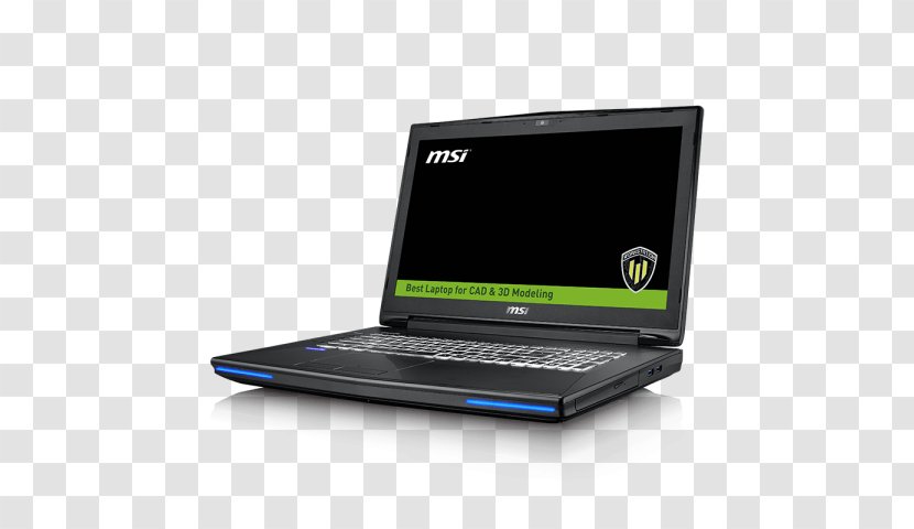 Laptop MSI WT72 6QN Workstation Micro-Star International - Computer Hardware - Glare Efficiency Transparent PNG