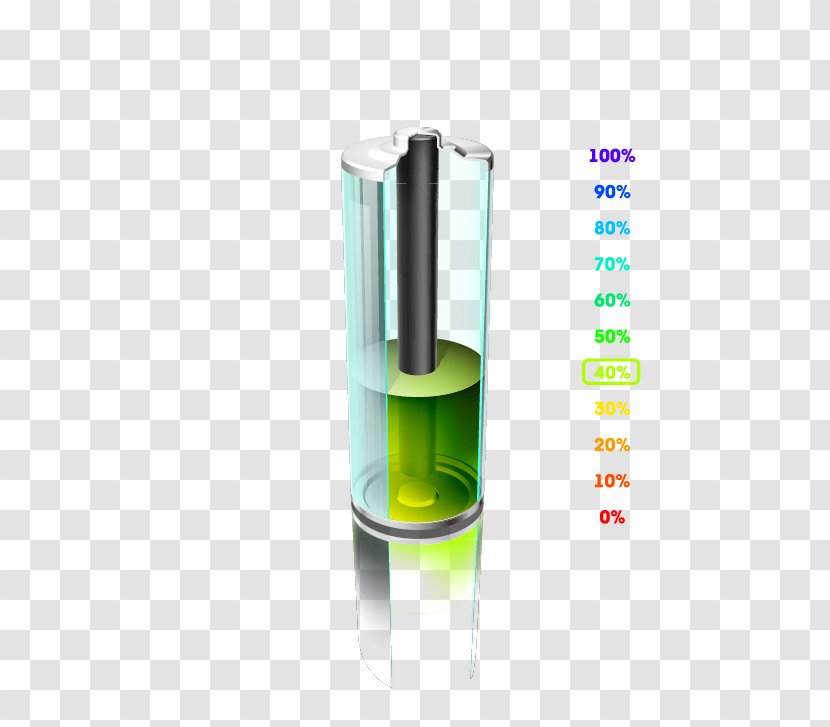 Battery Charger Rechargeable Icon - Cylinder Transparent PNG
