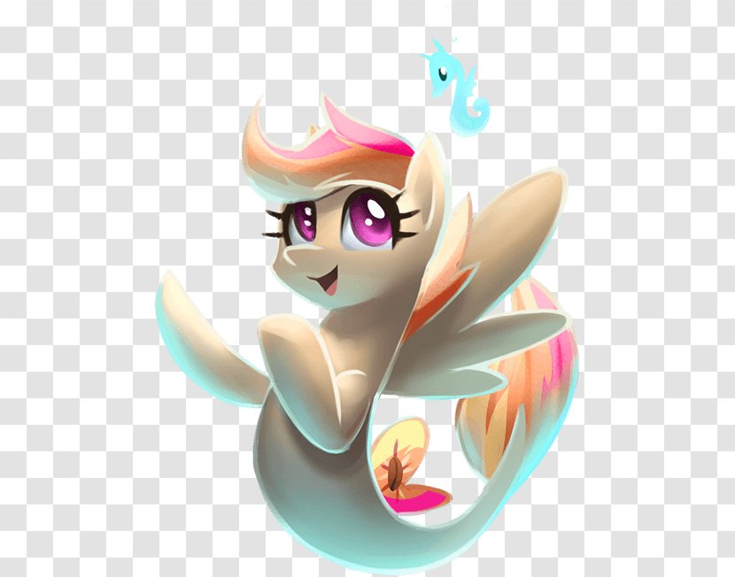 Pony Mocha Sunrise Equestria Illustration Everfree Northwest - Mythical Creature - Seahorse Transparent PNG