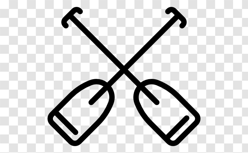 Clip Art - Eyewear - Crossed Paddles Transparent PNG