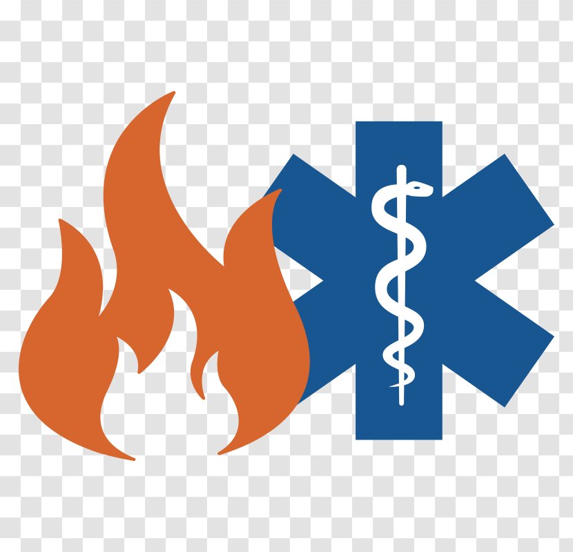 Emergency Medical Services Fire Department Star Of Life Rescue Technician - Text Transparent PNG