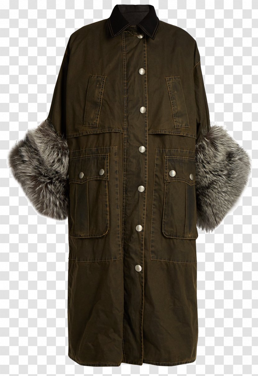 Overcoat Jacket Cape Wool - Waxed Cotton - Fur Coat Transparent PNG