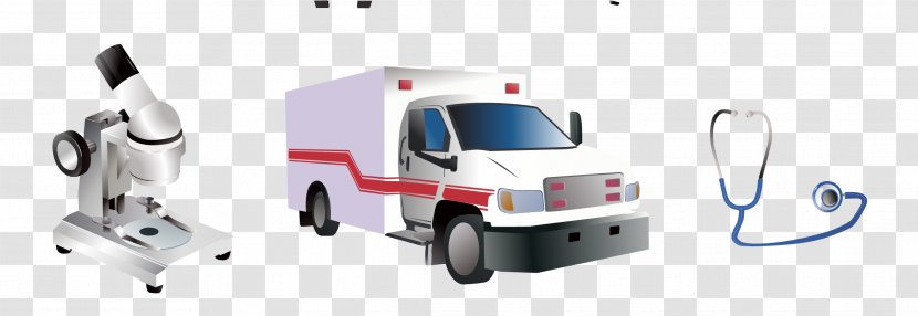 Hospital Health Care First Aid - Service - Vector Ambulance Transparent PNG