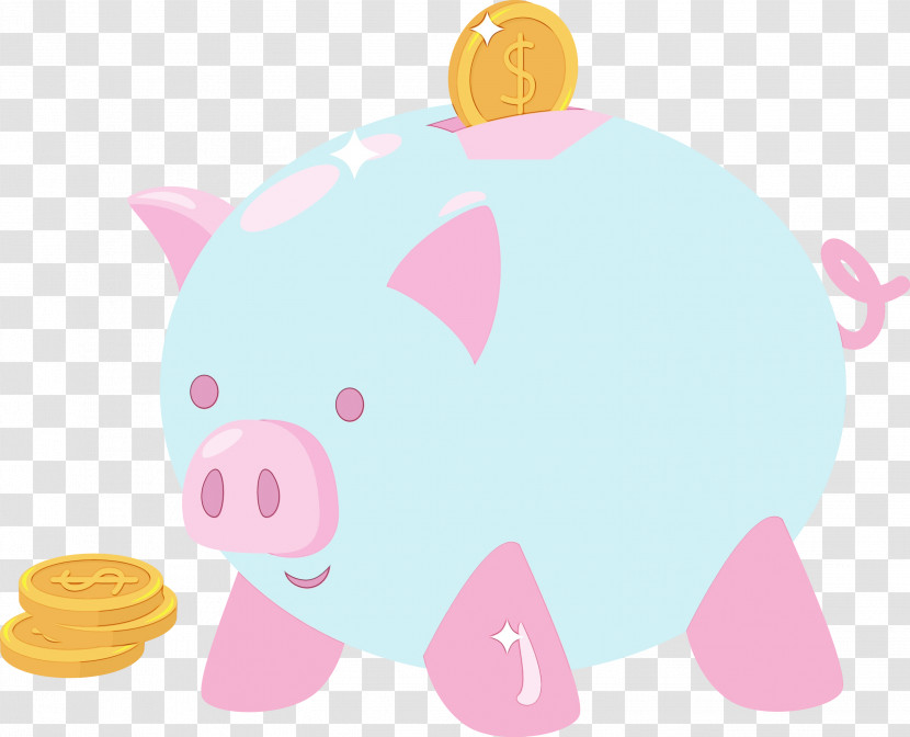 Pink M Snout Transparent PNG