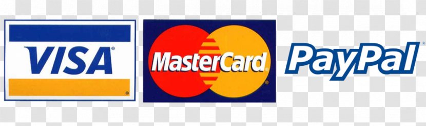 Mastercard Visa Credit Card PayPal Logo Transparent PNG