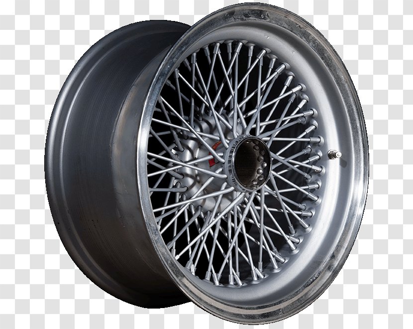 Alloy Wheel Car Spoke Rim Tire - Borrani Transparent PNG