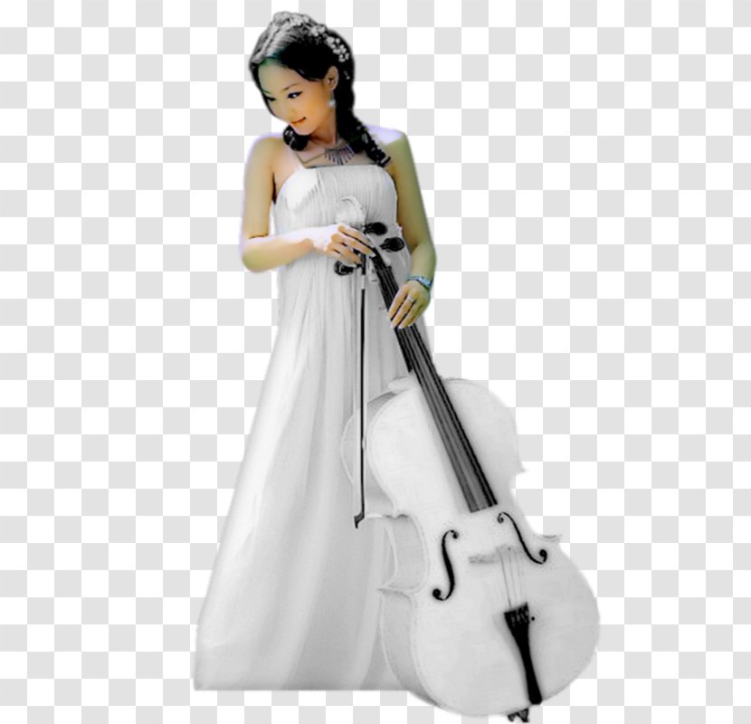 Cello Violin Musical Instruments Woman - Cartoon Transparent PNG
