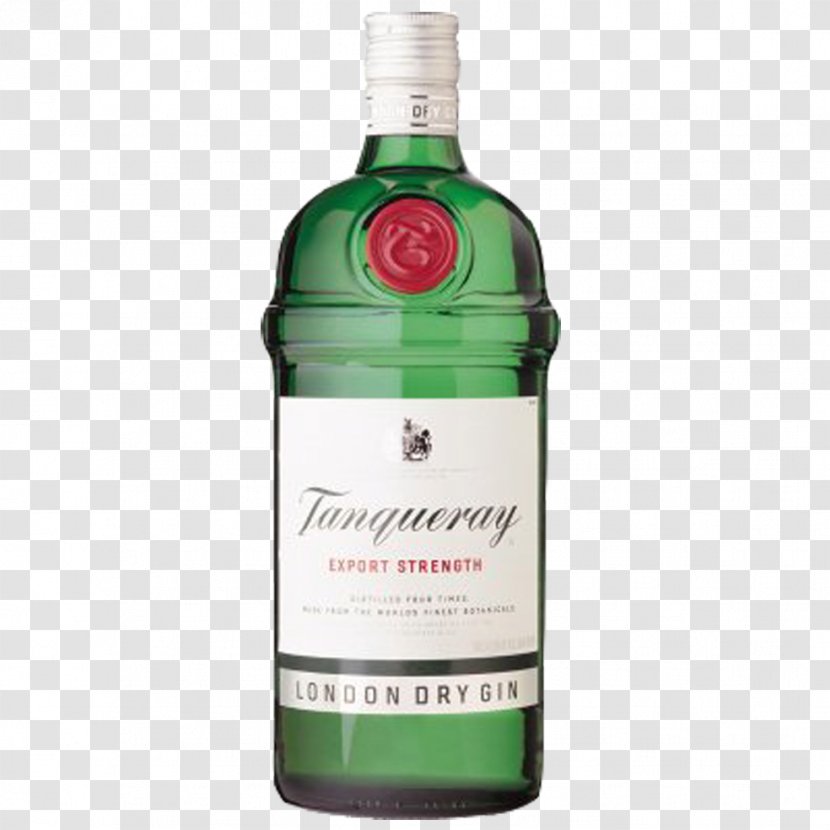 Tanqueray Old Tom Gin Distilled Beverage And Tonic - Wine Transparent PNG