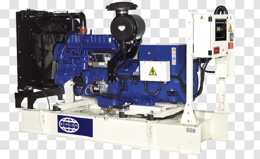 Electric Generator Diesel F.G. Wilson (Engineering) Engine-generator Energy - Power Station Transparent PNG