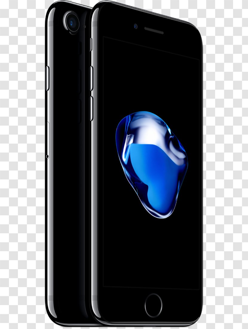 Apple IPhone 7 Jet Black 128 Gb - Mobile Phone Transparent PNG