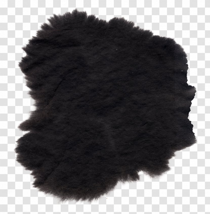 Ink - Fur - Black Circle Transparent PNG