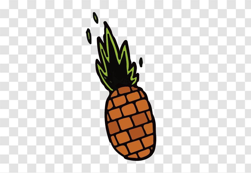 Pineapple Cartoon Clip Art - Food Transparent PNG
