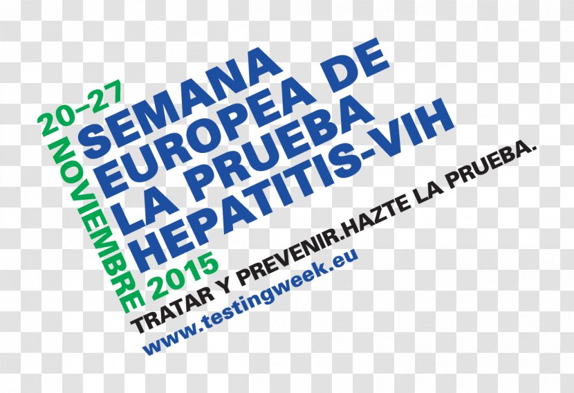Logo Europe Organization Hepatitis Brand - Tests Spanish Transparent PNG