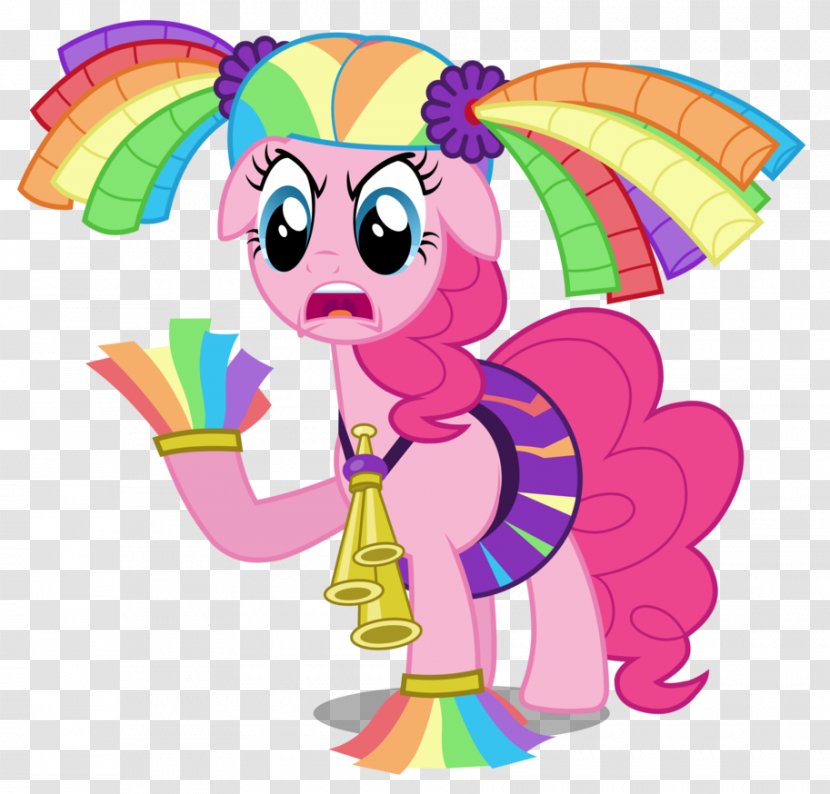 Pinkie Pie Cheerleading My Little Pony: Friendship Is Magic Fandom Digital Art - Flower - Competition Cheer Uniforms 2015 Transparent PNG