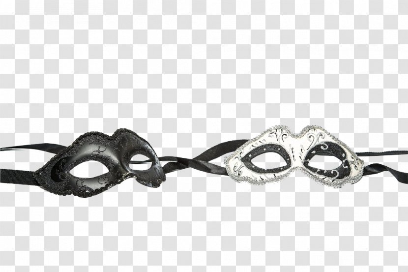 Mask Stock Photography Handcuffs White - Fashion Accessory - Black And Transparent PNG