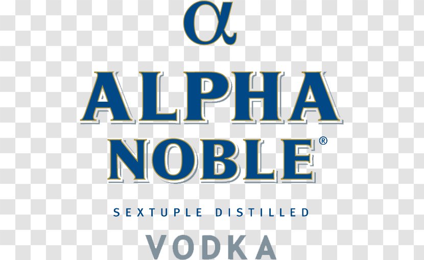Vodka Alpha Noble Logo Brand 3l 40% - Organization Transparent PNG