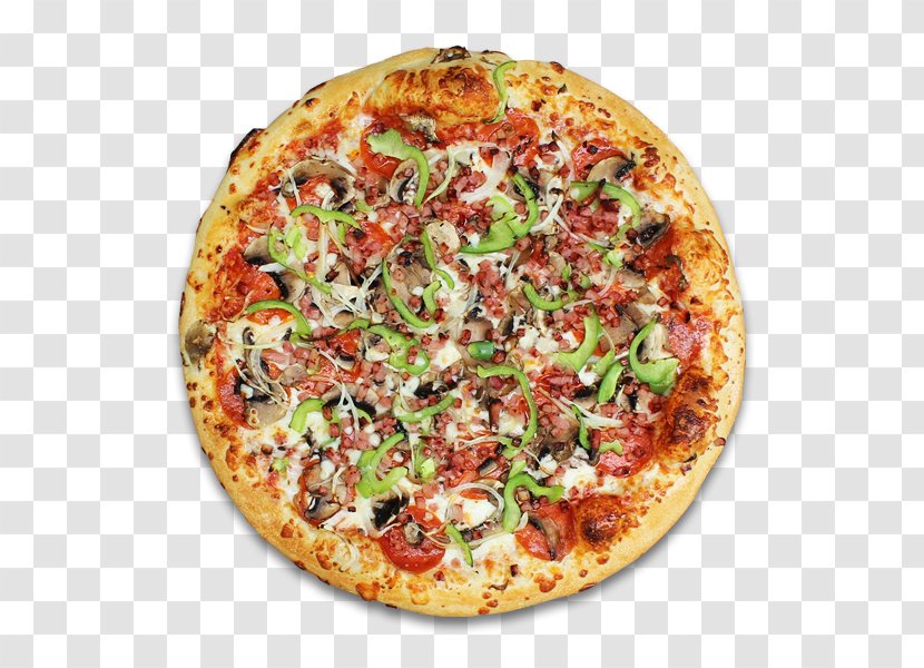 Domino's Pizza Vegetarian Cuisine Hut Little Caesars - Flatbread Transparent PNG