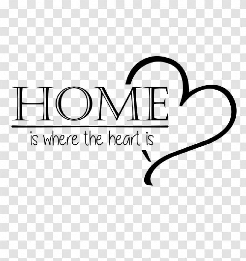 타임: 시간을 읽어내는 여덟 가지 시선 Logo Black And White Brand - Area - Home Is Where The Heart Transparent PNG