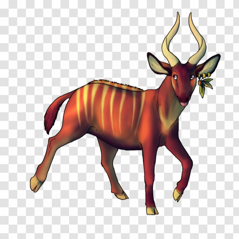 Antelope Reindeer Cattle Horse Clip Art - Like Mammal Transparent PNG