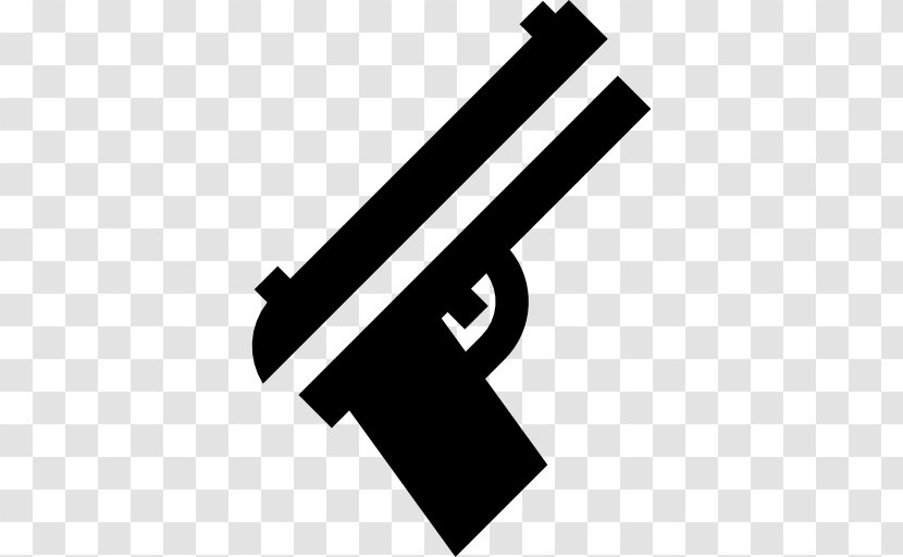 Weapon - Logo - Black White Transparent PNG
