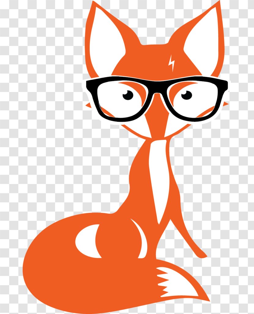 Kitten Red Fox Logo Nerd Transparent PNG