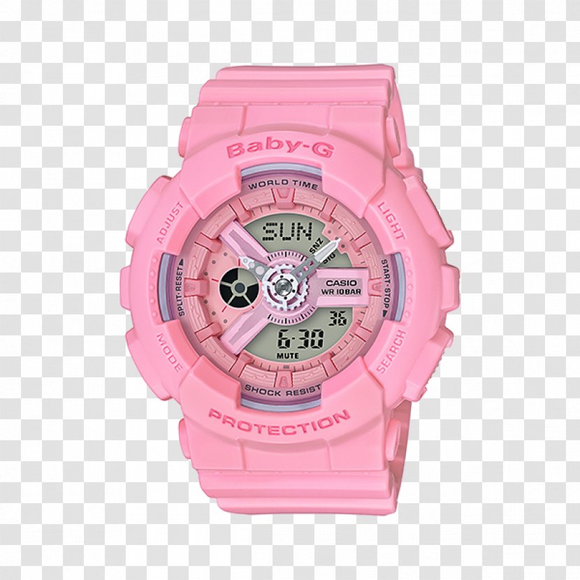 G-Shock Casio BABY-G BA110 Watch Clock - Tree - Silhouette Transparent PNG